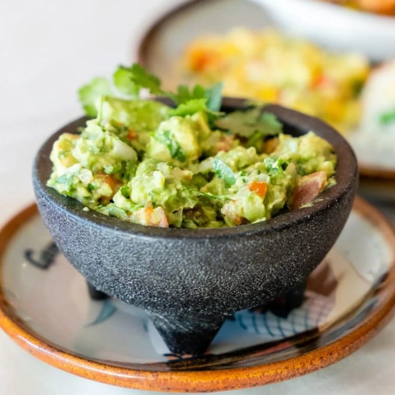 Delicious Guacamole Made Fresh