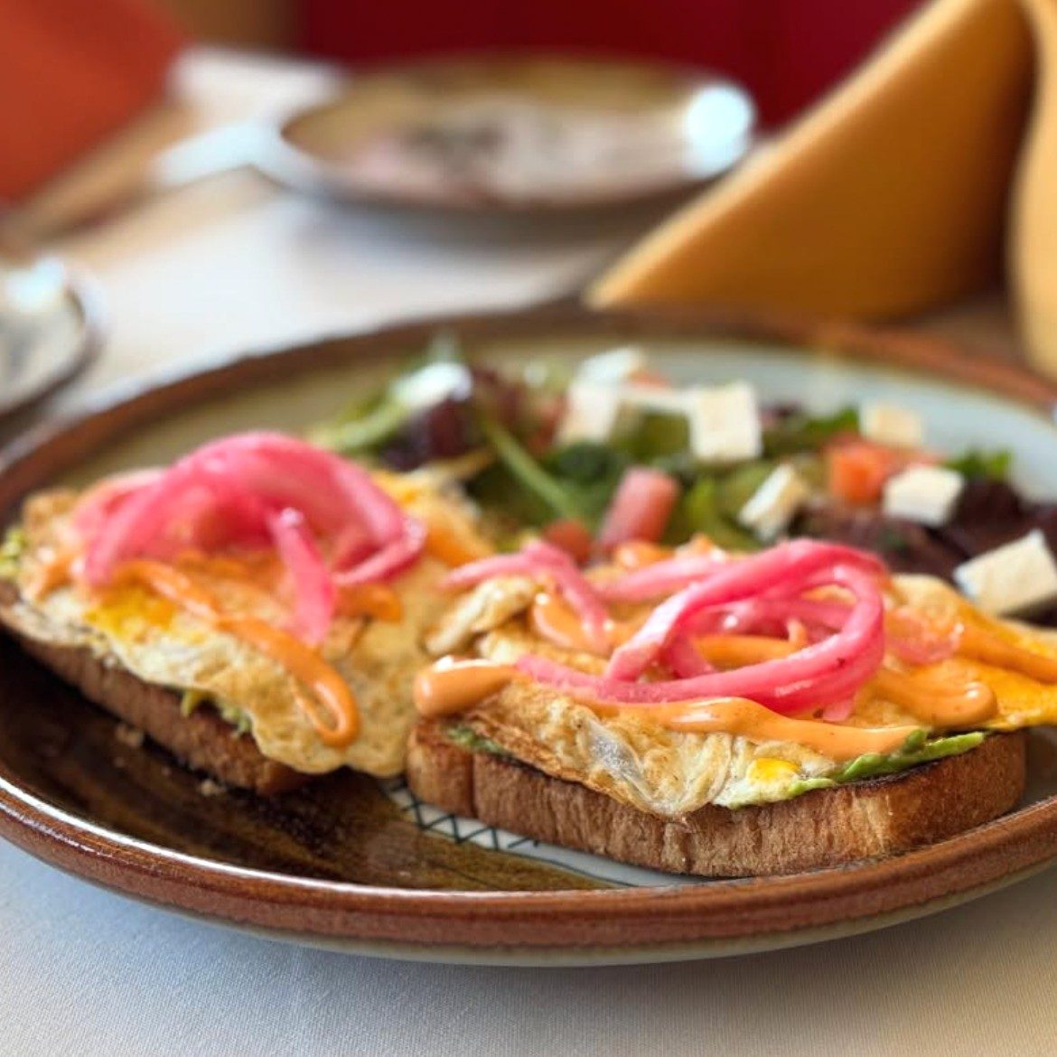 Avocado toast.