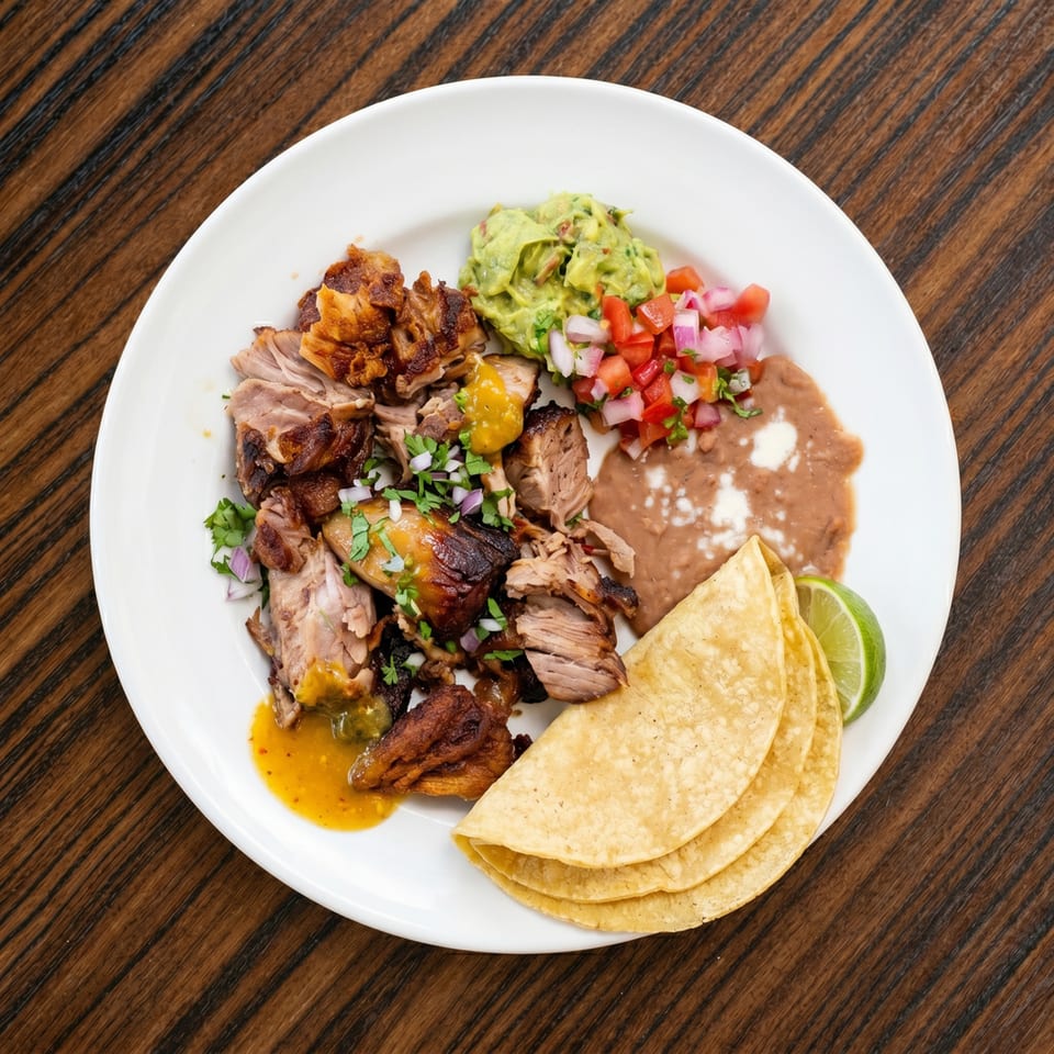 Carnitas michoacanas.