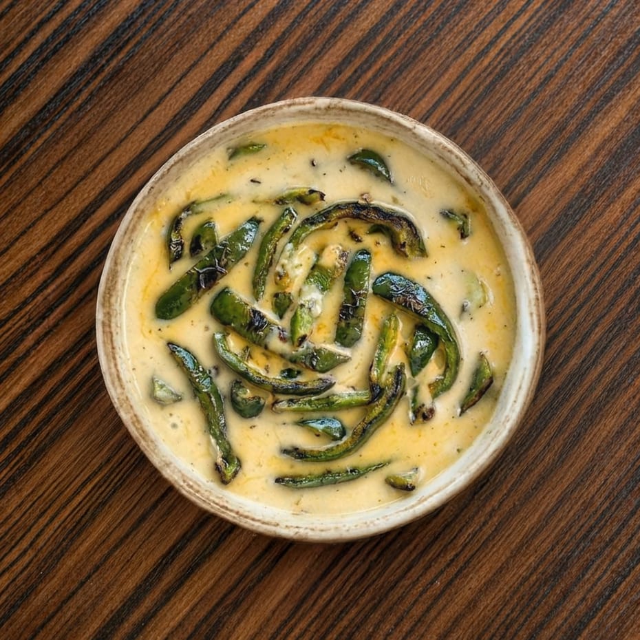 Queso fundido.