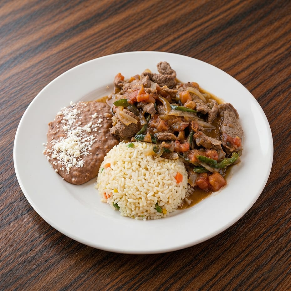 Bistec ranchero.
