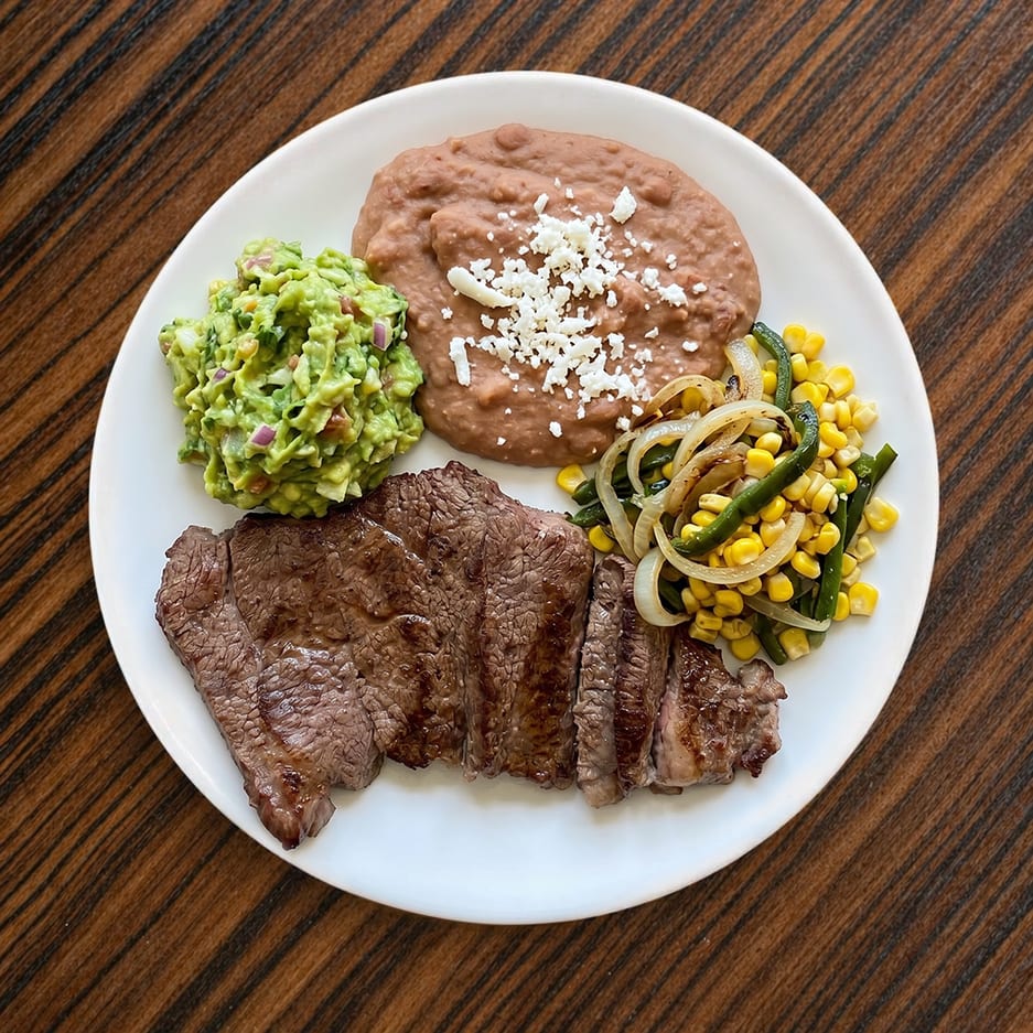 Usda prime carne asada tradicional.