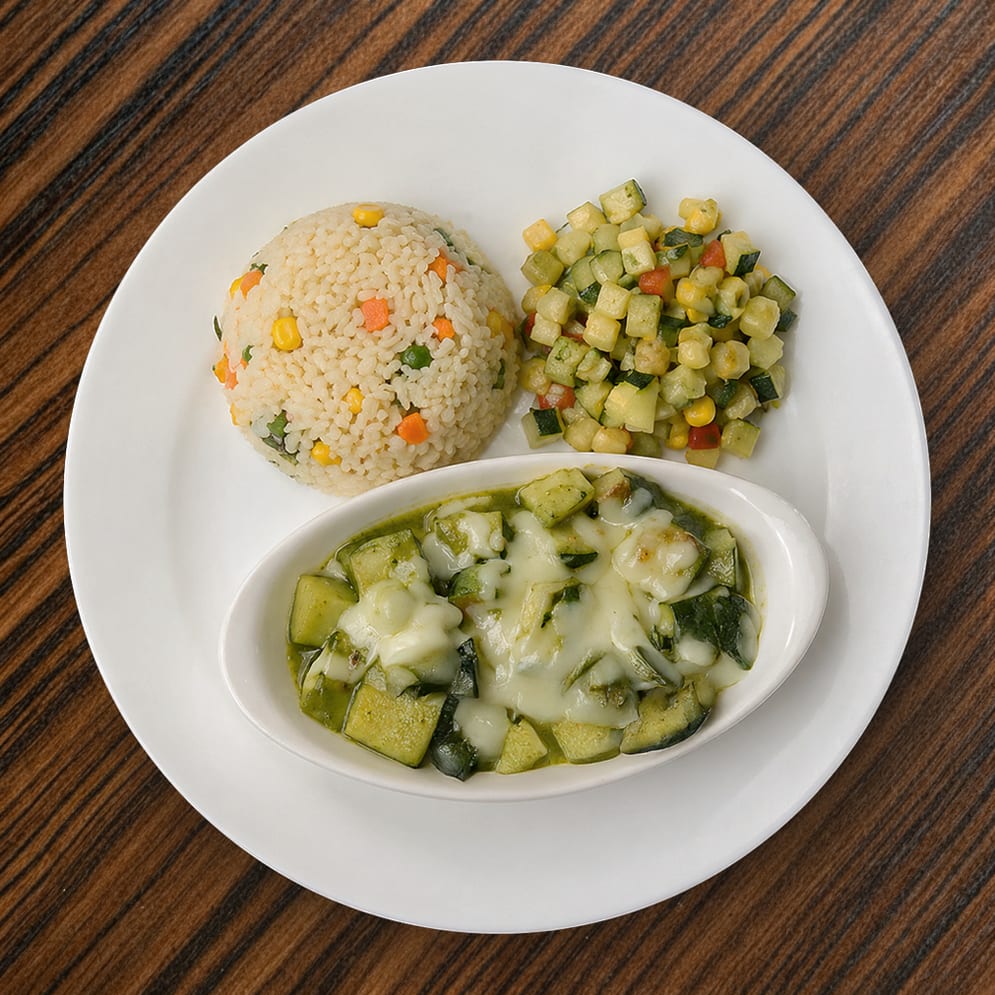 Calabacitas al cilantro.